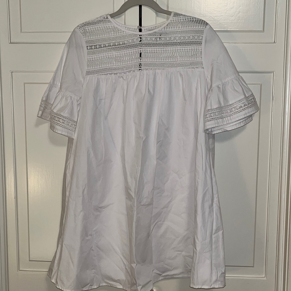 Never worn White English Factory mini dress